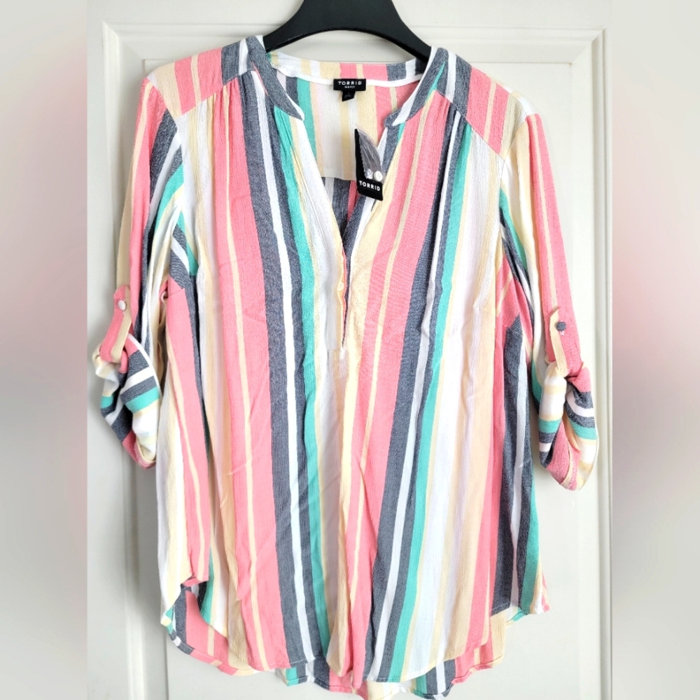 Torrid Gauze Tunic